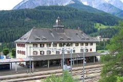 Scuol, Rhätische Bahn, 11. July 2004